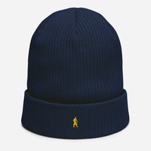 Load image into Gallery viewer, Organic Ribbed Beanie [Gold Signature]
