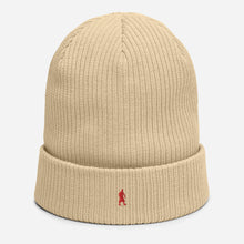 Load image into Gallery viewer, Organic Ribbed Beanie [Red Signature]
